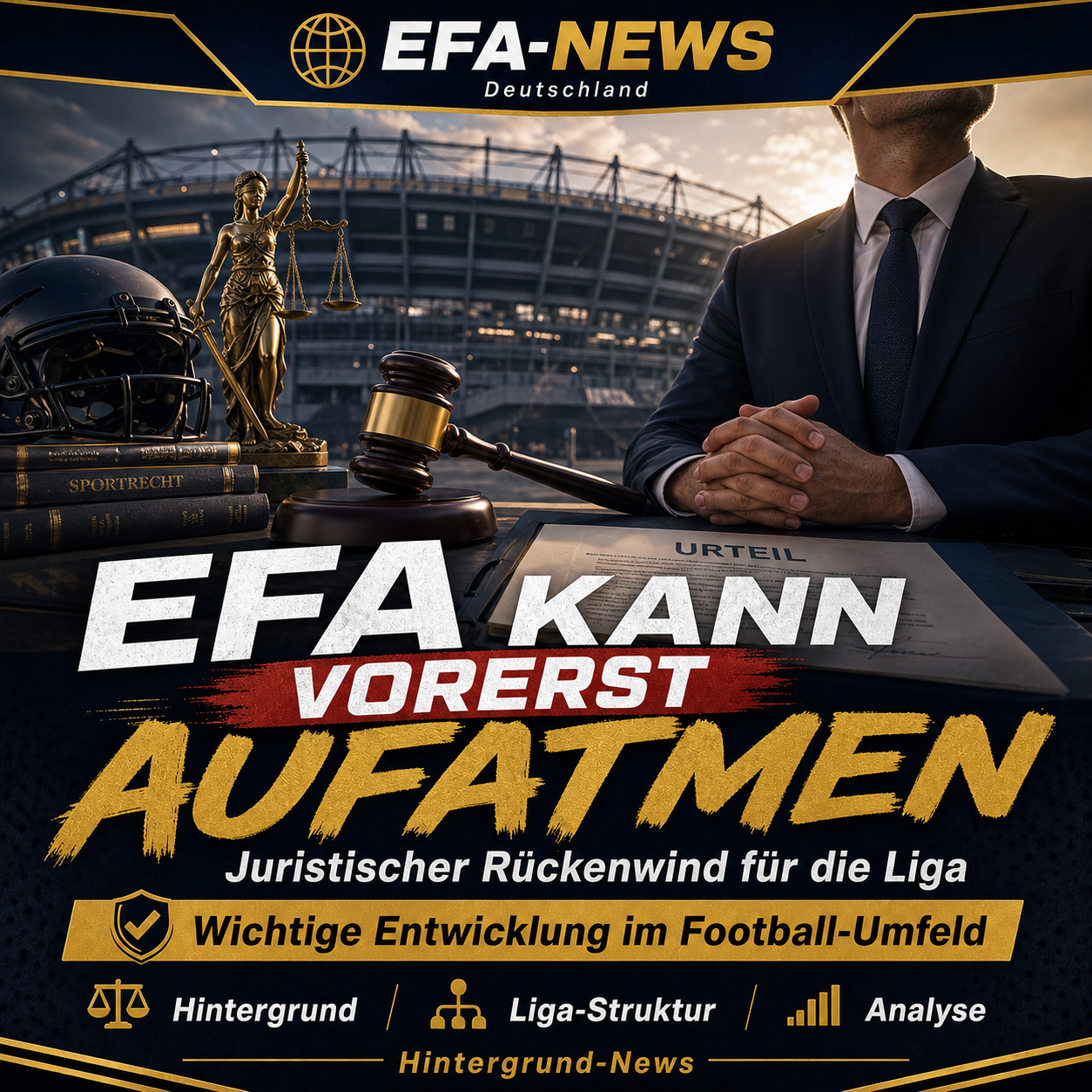 EFA kann im juristischen Streit vorerst aufatmen – Endzone Europe