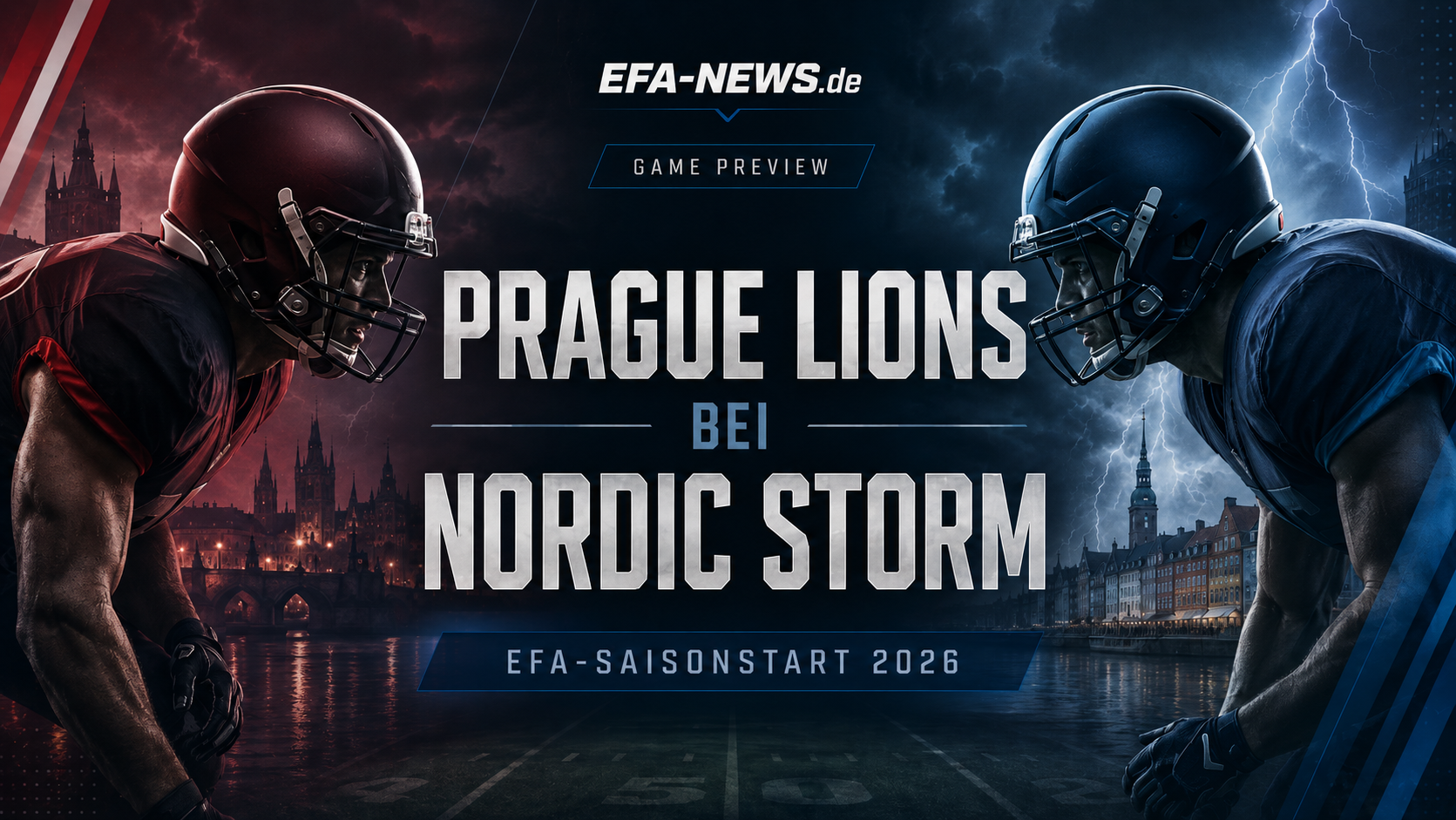 Prague Lions wollen bei Nordic Storm direkt überraschen – Endzone Europe