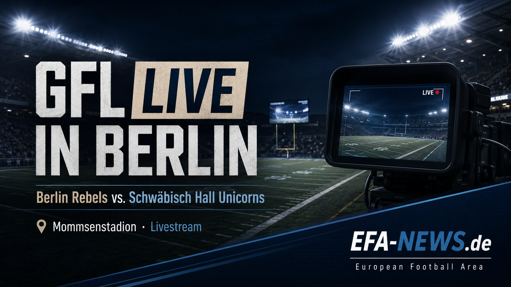Rebels gegen Unicorns: Historisches Interconference-Duell im Mommsenstadion – Endzone Europe