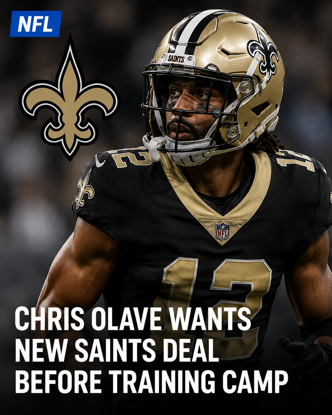 Chris Olave vuole un nuovo contratto con i Saints prima del training camp – Endzone Europe