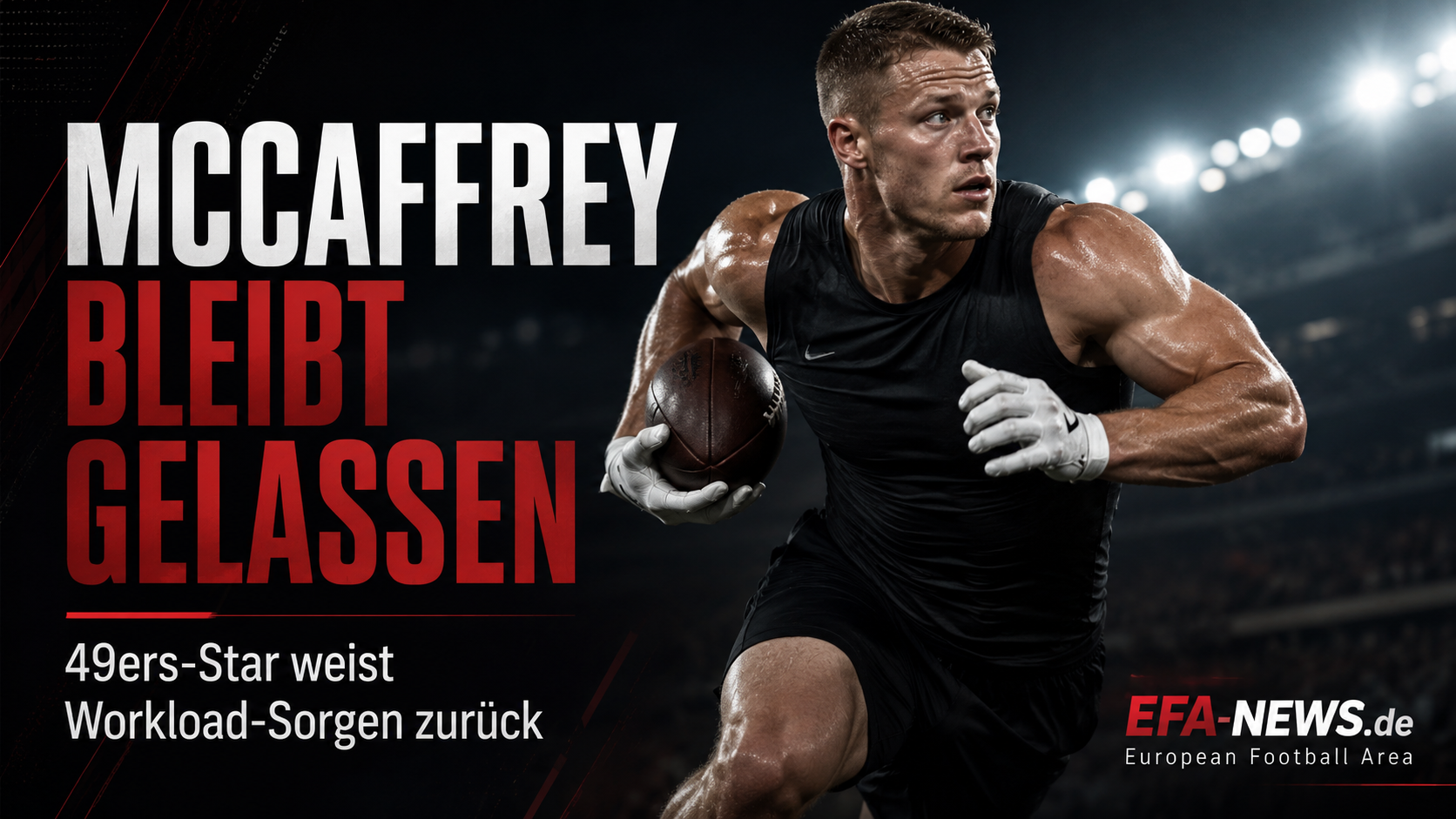 McCaffrey resta tranquillo: la stella 49ers respinge i dubbi sul workload – Endzone Europe