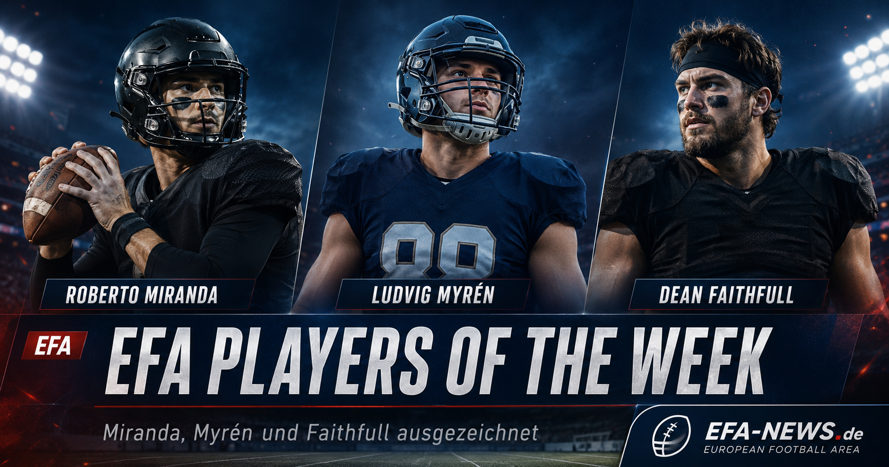 EFA Players of the Week: Nordic Storm dominiert die Week-2-Awards – Endzone Europe