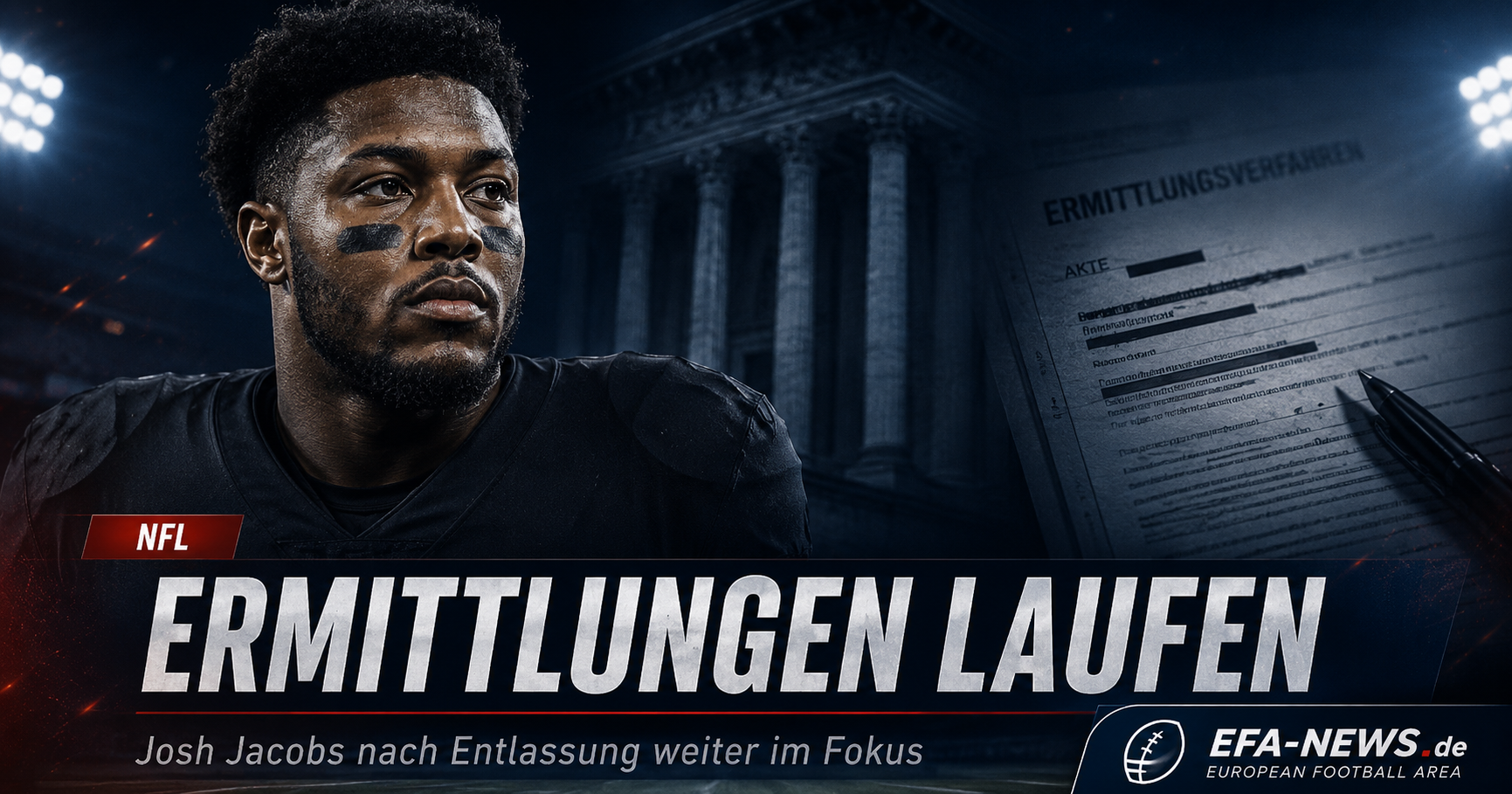 Josh Jacobs wieder aus dem Gefängnis entlassen – Ermittlungen dauern an – Endzone Europe