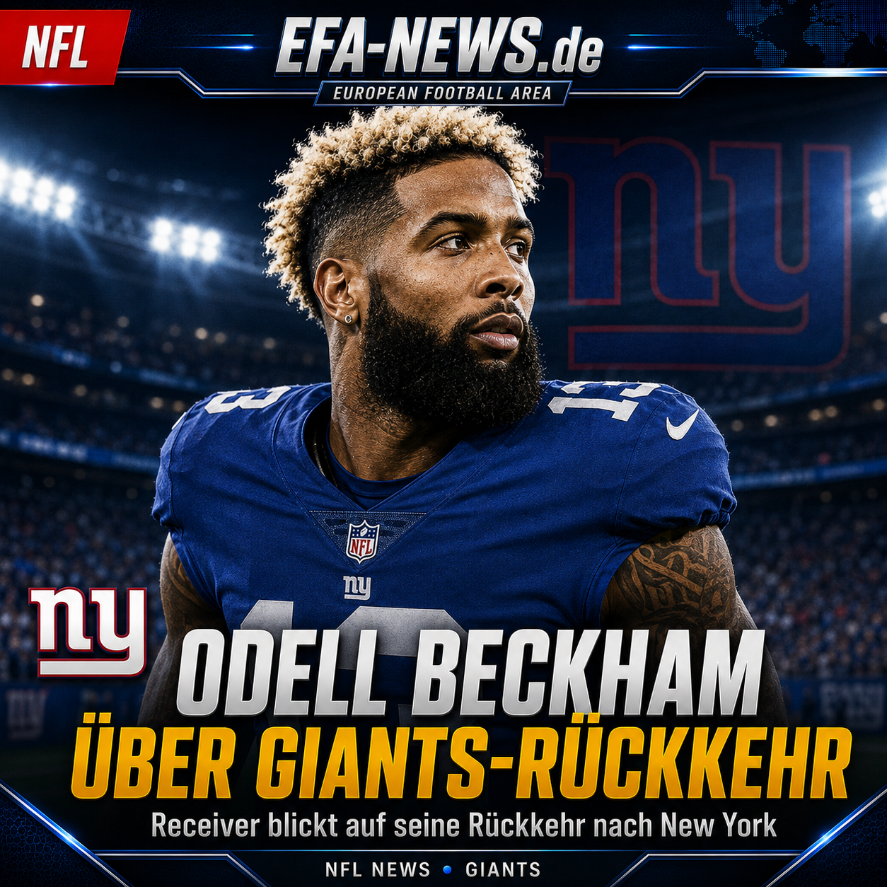Odell Beckham sul ritorno ai Giants: ho ancora molto lavoro da fare – Endzone Europe