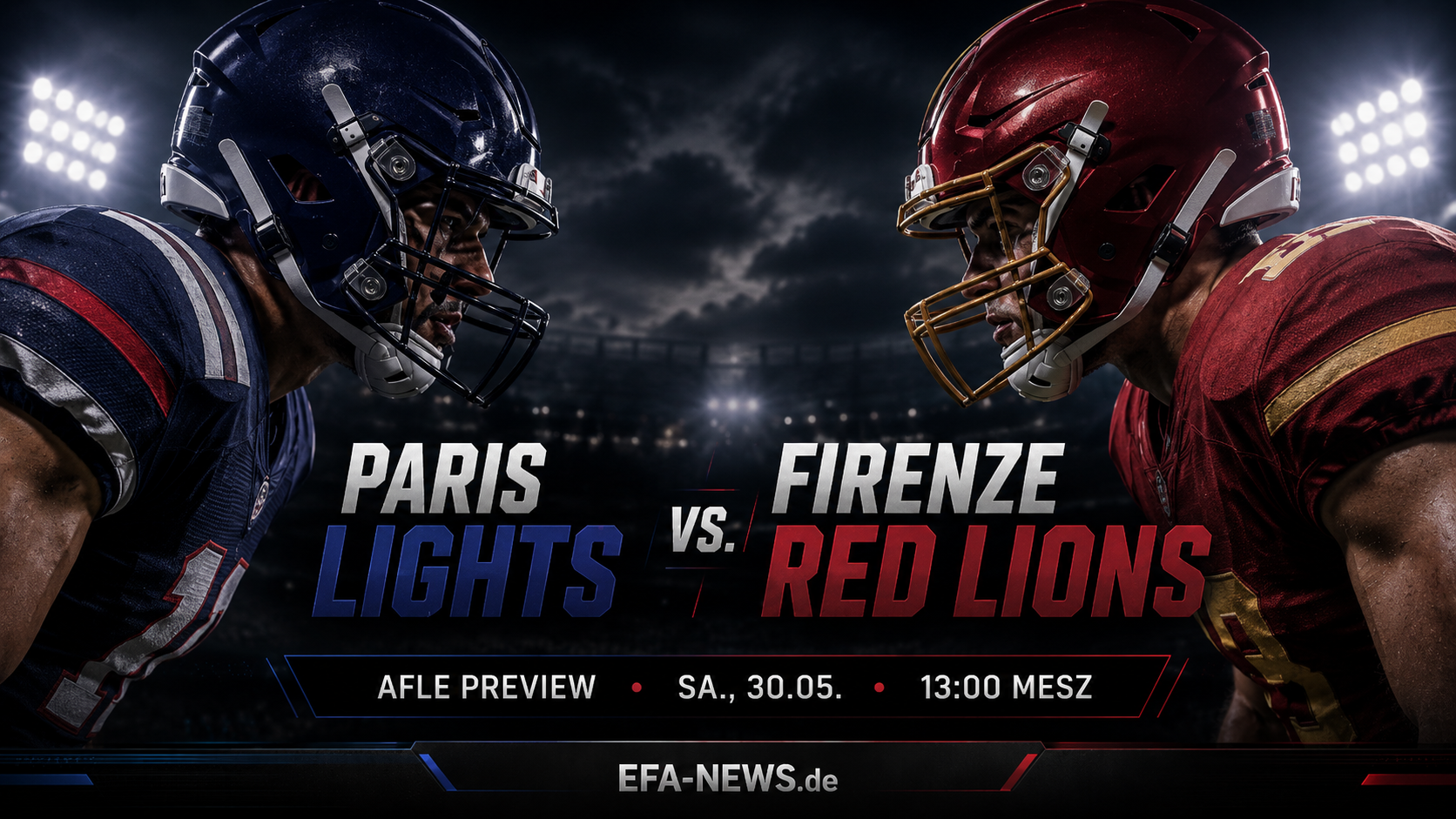 Paris Lights gegen Firenze Red Lions: Wer findet schneller seinen Rhythmus? – Endzone Europe