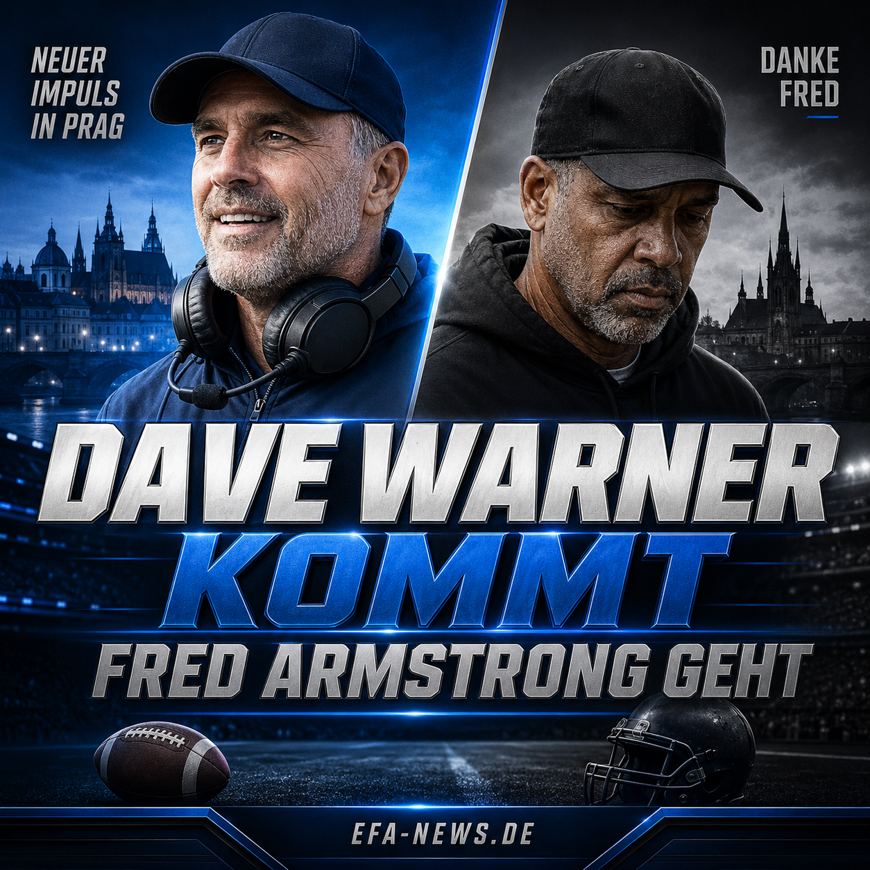 Cambio nello staff dei Prague Lions: arriva Dave Warner, parte Fred Armstrong – Endzone Europe