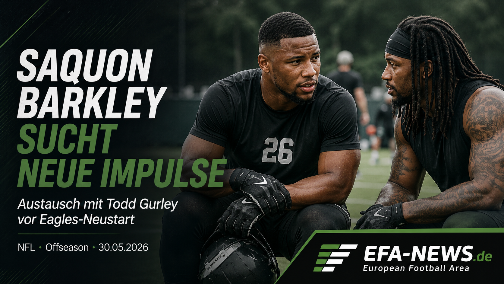 Saquon Barkley cerca nuovi spunti da Todd Gurley per il rilancio Eagles – Endzone Europe