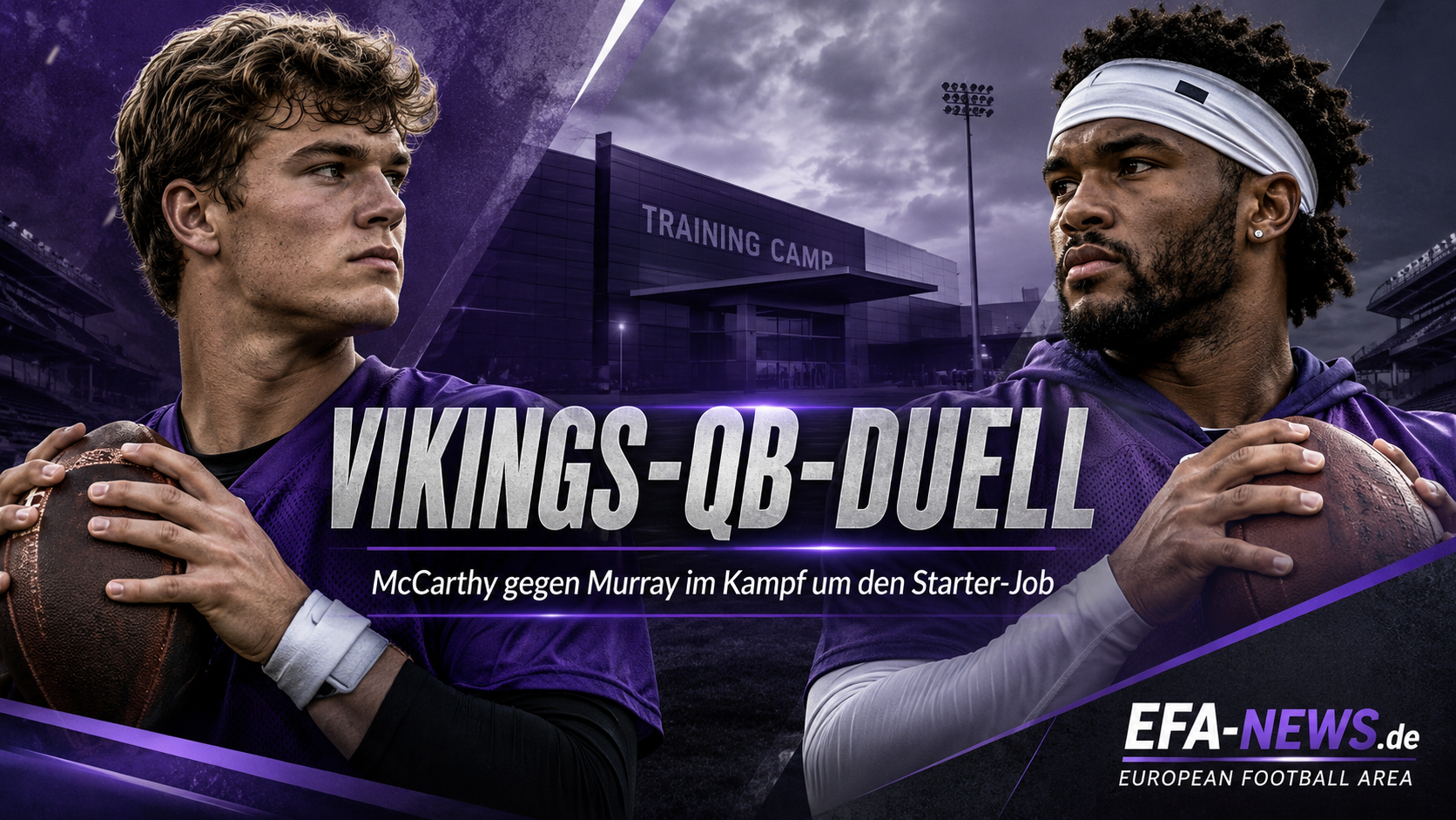 Duello quarterback nei Vikings: McCarthy accetta la concorrenza di Murray – Endzone Europe